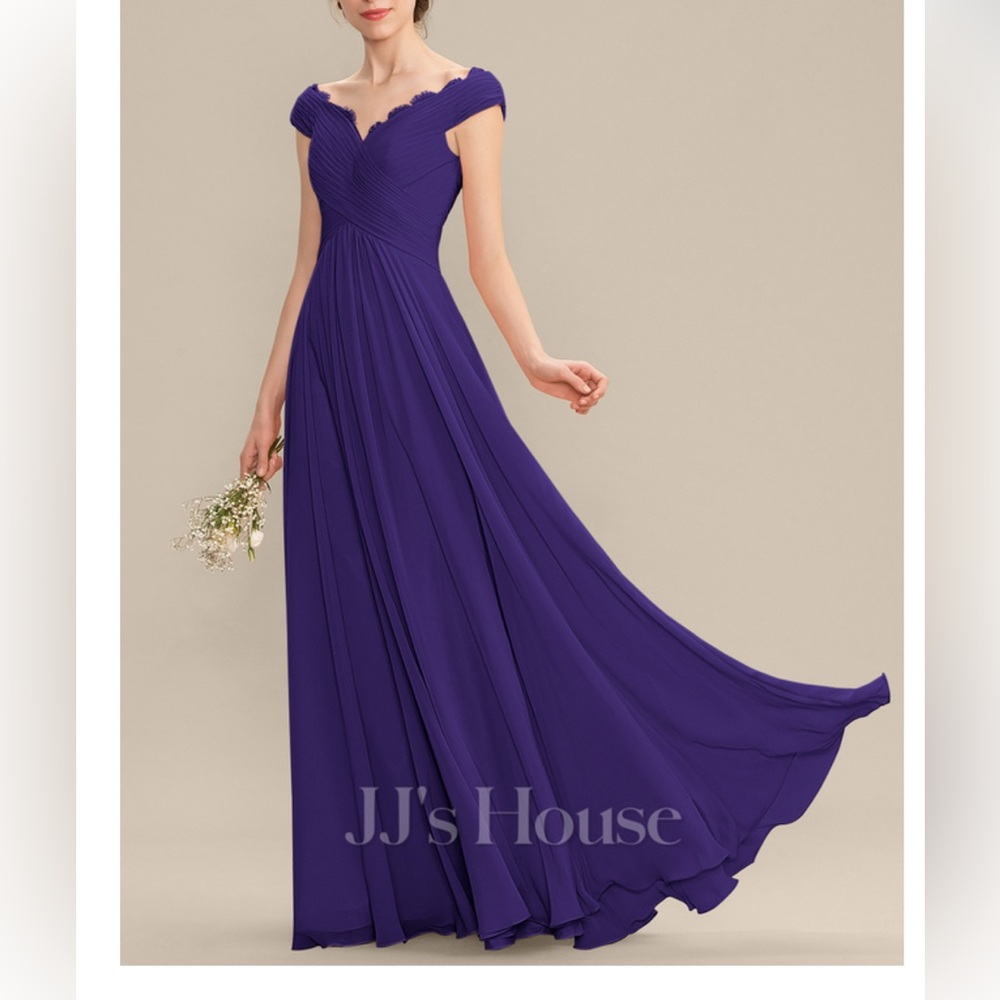 JJs House Romantic Bridesmaid Dress in Regency - Size 10 altered to 5’4” - Picture 2 of 5